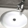 uxcell Basin Sink Plug Stopper Stainless Steel 35mm Diameter Drain