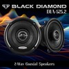 BLACK DIAMOND Dia-525.2 5.25" Coaxial Speaker 2 Way 80 Watts