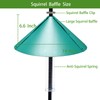 Squirrel Baffle, Squirrel Baffles for Bird Feeders,19 Inch Large Squirrel