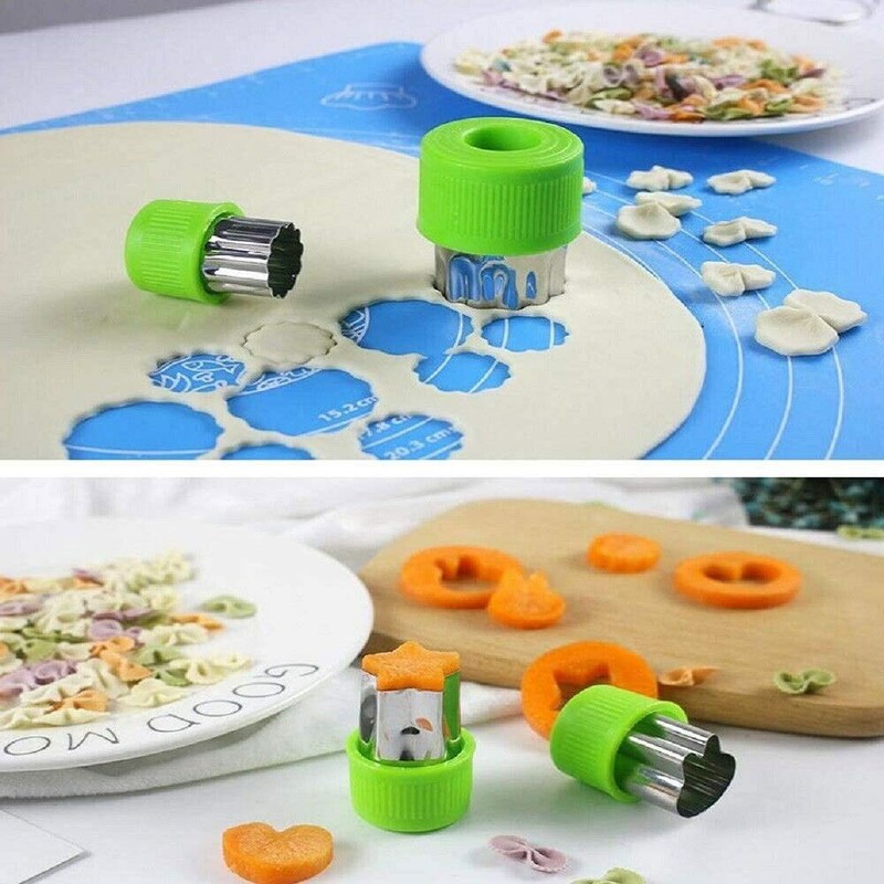 9 Pcs Vegetable Fruit Pastry Cookie Cutters Watermelon Cookie Cutter