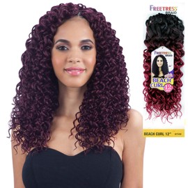 MULTI PACK DEALS! FreeTress Synthetic Hair Crochet Braids Beach Curl 12" (4-PACK, 530)