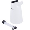 TECPO Oil Can with Flexible Spout and Lid 2L