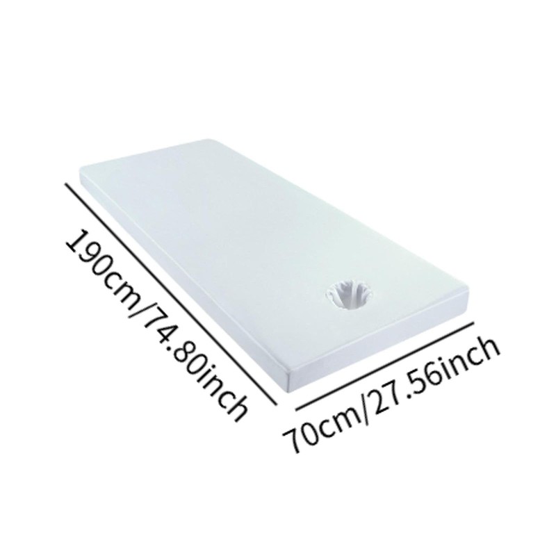 Milageto Massage Table Sheet with Hole Polyester Comfortable Easy to