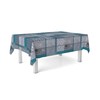 Martina Home Tablecloth Oilcloth Pompe Blue 240 x 140 cm