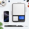 0.001 oz / 33 lb Dual Platform Kitchen Scale, Digital Food Scale