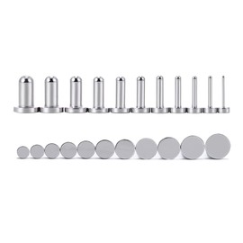 TBOSEN Precise Dimensions Set Stainless Steel O-Ring Ear Plugs Tunnels Gauges Stretcher Piercings Kit