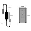 kalb LED Wireless Controller Set with Remote Control for 12-24V