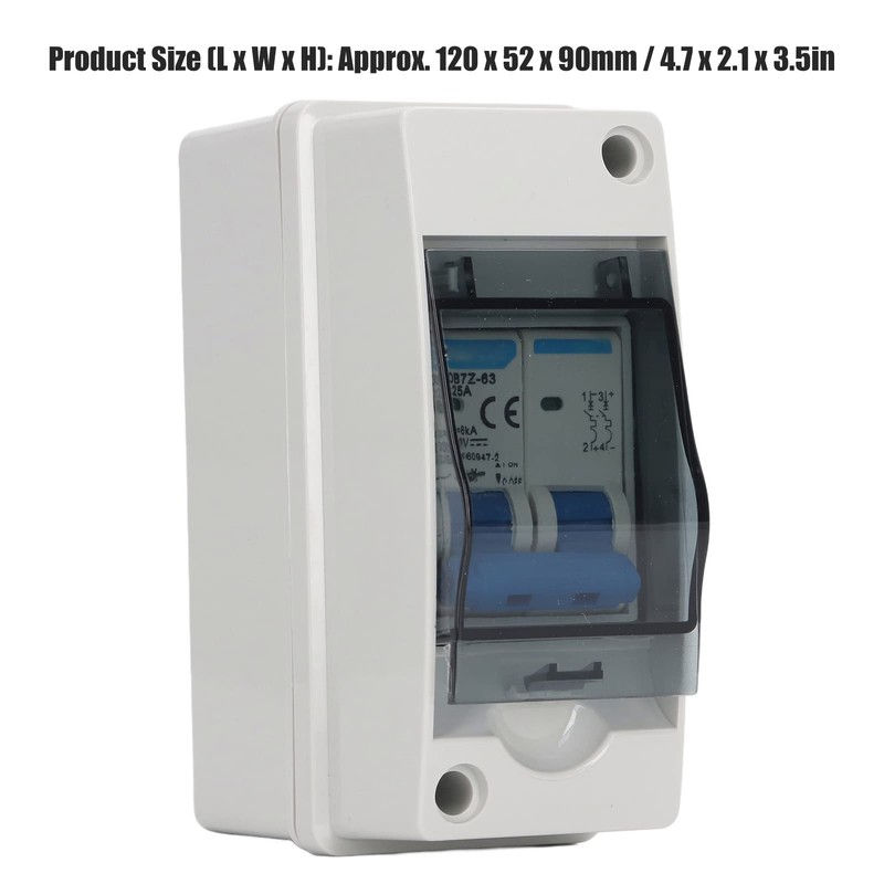 1000V 25A DC Disconnect Switch Solar PV DC Isolation Switch