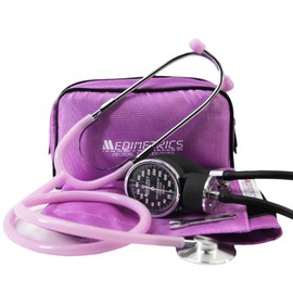 Kit Baumanómetro Aneroide + Con Estetoscopio Simplex (LILA)