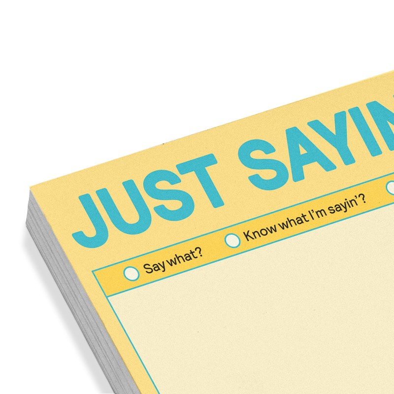 1-Count Knock Knock Just Sayin' Sticky Note (Pastel Version, 3