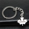 16Packs Maple Leaf Keychains Souvenir - Mini Maple Leave Keychians
