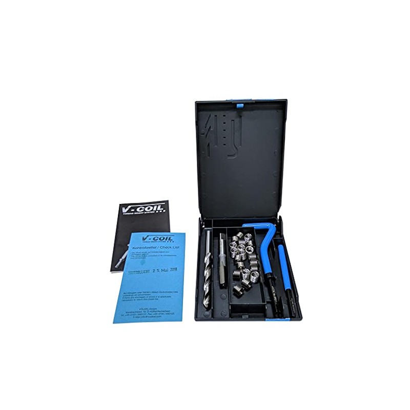 Völkel, 04024, Thread Repair Kits, 12 x 1,0 - 1,5D