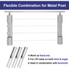 BOZXYE 30 Pcs 1/8" Invisible Cable Railing Hardware Kit Terminal