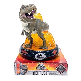 Kids Licensing KL86518 Jurassic World Lamp, Animal Print, Multi-Colour