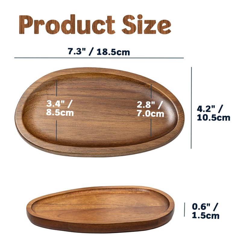 Caylielam Salt and Pepper Mill Holder Wood Tray, Kitchen Pepper