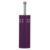 Premier Housewares Toilet Brush and Holder - Purple,H38 x W10