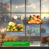 Lemical Christmas Window Decorations Lights with Suction Cup 3 Pcs