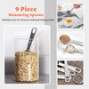 Stainless Steel Measuring Cups and Spoons Set of 19, 5