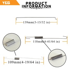YGQ Predator 212 224 Governor Spring Throttle Return Linkage Kit Carburetor Link Rod Speed Control for Honda GX160 GX200 Coleman Ct200u Bt200x