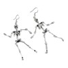 Skeleton Articulated Dangle Earrings (Sterling Silver Ear Wires)