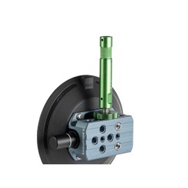 9.Solutions 6" Suction Cup, Unique Cheese Block, Screw on Any Side, 9.VB5105M, Duty Power-Grip Industrial Suction Plate for car Mount, 6 Inches