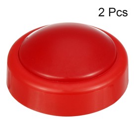 uxcell Tap Lights Battery Powered Touch Sensor LED Lamp Push Night Light Stick-on 3.9 Inch Red Colored 2pcs for Closet Cabinet Bedroom Storage Shed Hallway Stair Camping
