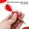 BCBF Pack of 18 Darts, Darts with Metal Tip, Darts