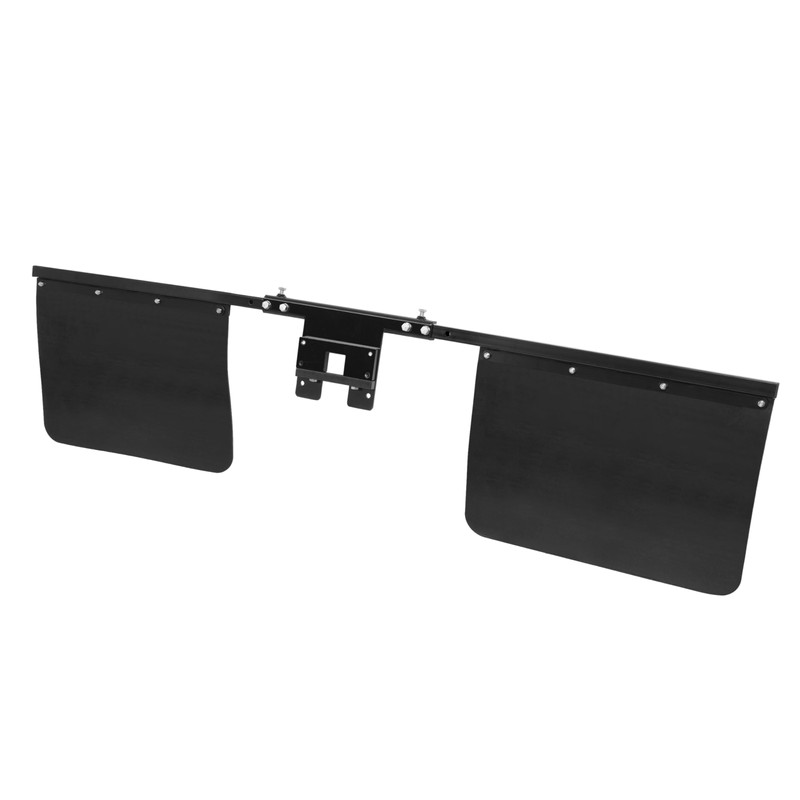 Gelacie Adjustable Hitch-Mounted Mud Flap 2" Hitch Receiver Fits Most