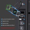 LANGGER V LANGGER V Biometric Wall Safe, Hidden Fingerprint Security