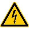 Warning Sticker Warning Sign "Warning of Electrical Voltage" Film ISO