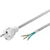 Goobay 50504 Protective Contact Cable Heat-Resistant for Assembled 3 m