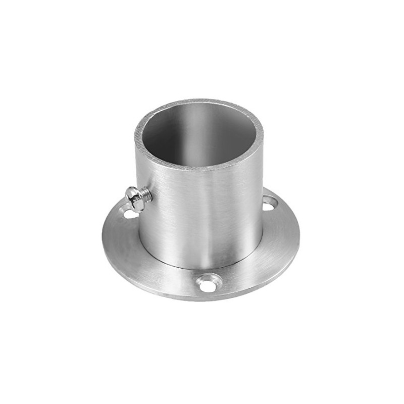 sourcing map Wardrobe Pipe Bracket 32 mm Wall Bracket Hanging