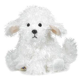Webkinz Bichon Frise with Trading Cards
