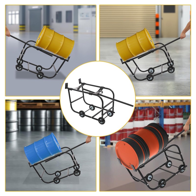 CUBELLIN 55 Gallon Drum Cradle 600lbs Load Capacity Heavy Duty