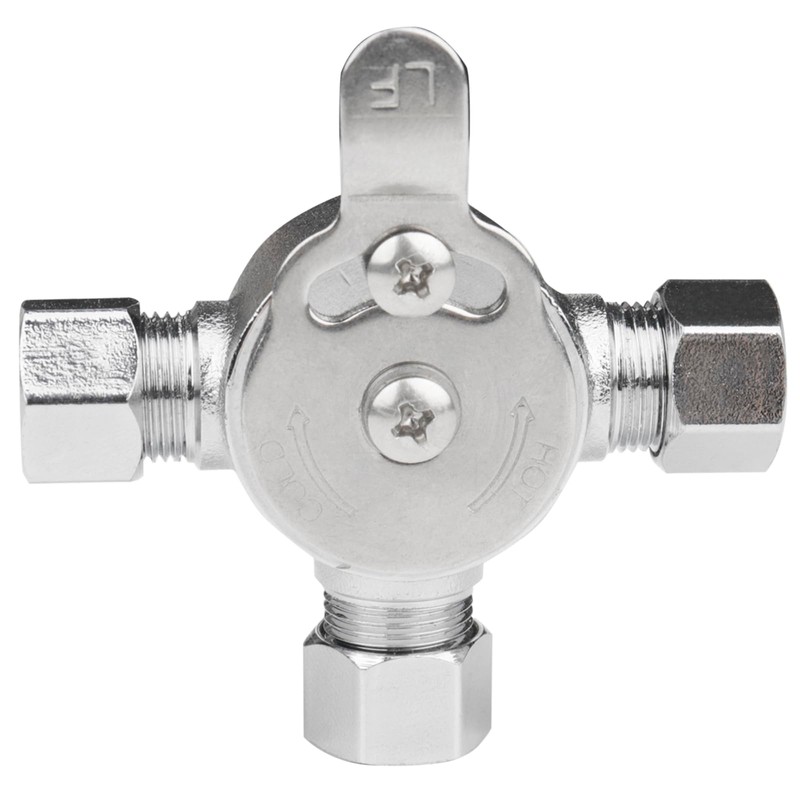 WHK Water Mixing Valve Hot Cold Water Mixer, Inlets and
