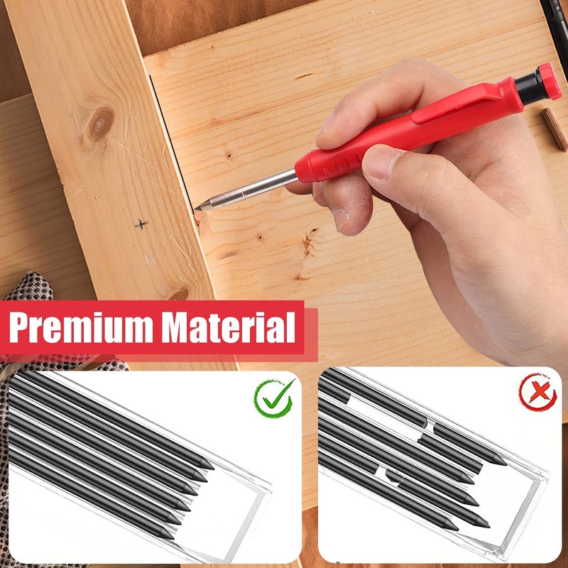 36Pcs Tracer Pencil Refills, 2.8 mm Tracer Pencil Refills Black