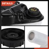 A-Premium Front Pressurized Engine Coolant Reservoir Tank with Cap Compatible