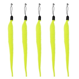 BOXOB 5pcs Cat Ball Toy Replacement Tails, Fun Interactive Cat Wand Replacement Automatic Moving Cats Toy Ball Accessories Attachment Rope Refills