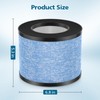 2 Pack C102 MA-01CW Replacement Filter Compatible with Miko Ibuki