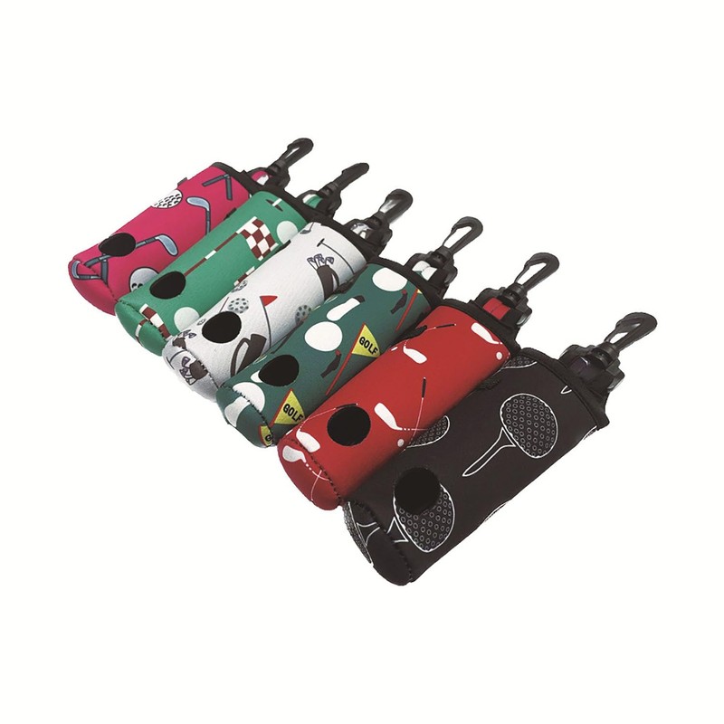 Golf Ball Carry Bag 6PCS, Durable Pouch for Golfers with