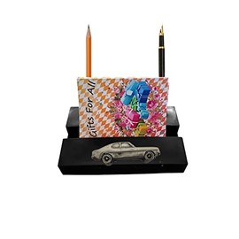 Capri Mk1 ref72 car on a BLACK desk office tidy stores business cards pens pencil holder paper weight