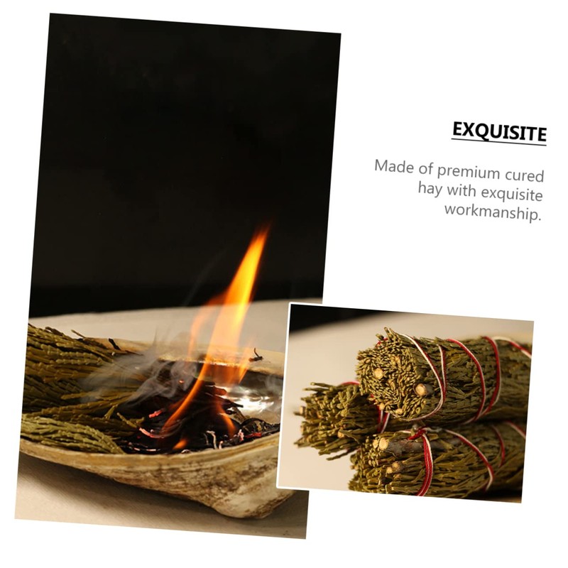 ORFOFE Cedar Rods Bundle for Healing Meditation Purifying Sticks for