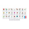 Trend Photo Alphabet Cards Zaner-Bloser Manuscript Bulletin Board Set, ABC