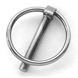 932693 Folding Cotter Pins 9 mm Galvanised Steel Pack of 10