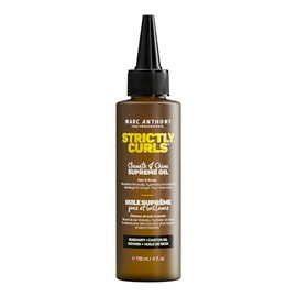 Marc Anthony Nourishing Scalp & Hair Supreme Oil, Strictly Curls - Adds Shine, Reduces Frizz and Breakage - For Curly Hair - Rosemary, Castor Oil - 4 