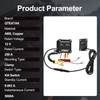 12V 250A Battery Disconnect Switch, KCD4, Boat Rocker Panel Switch