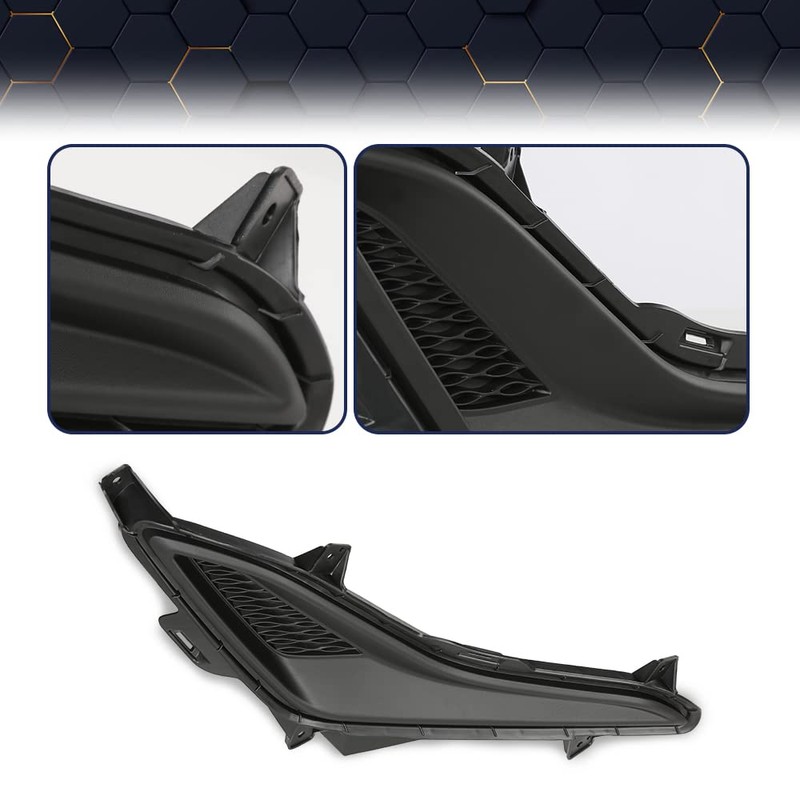 PIT66 Fog Light Cover Compatible with 2014-2016 Hyundai Elantra 2
