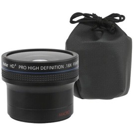 EXTREME HD FISHEYE, FISHEYE EXTREME FOR SONY ALPHA, For Sony, FOR SONY FDR-AX33 X18 HD 8K PANORAMIC WIDE ANGLE Fisheye Lens + MACRO LENS FOR SONY FDR-AX33