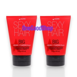 New with box: A brand-new, unused, and unworn item (including handmade items) in the original packaging (such as the original box or bag) and/or with the original tags attached.  2 Pack Sexy Hair Big Sexy Hair Creme 2 Powder Play 3.4 oz NEW