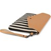 styleBREAKER envelope clutch the maritime stripe look with fish bone